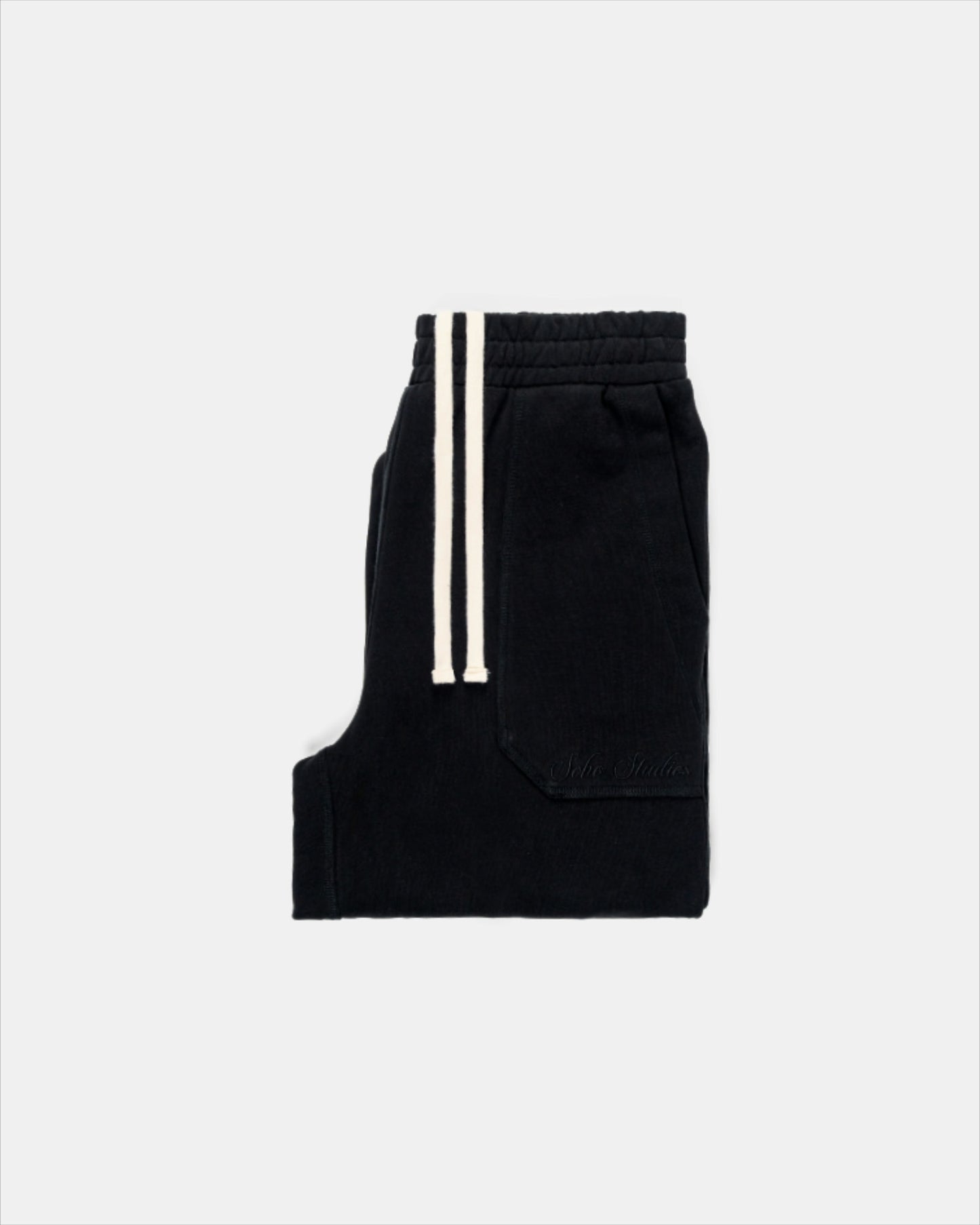 BLACK 'SIGNATURE' SWEATPANTS