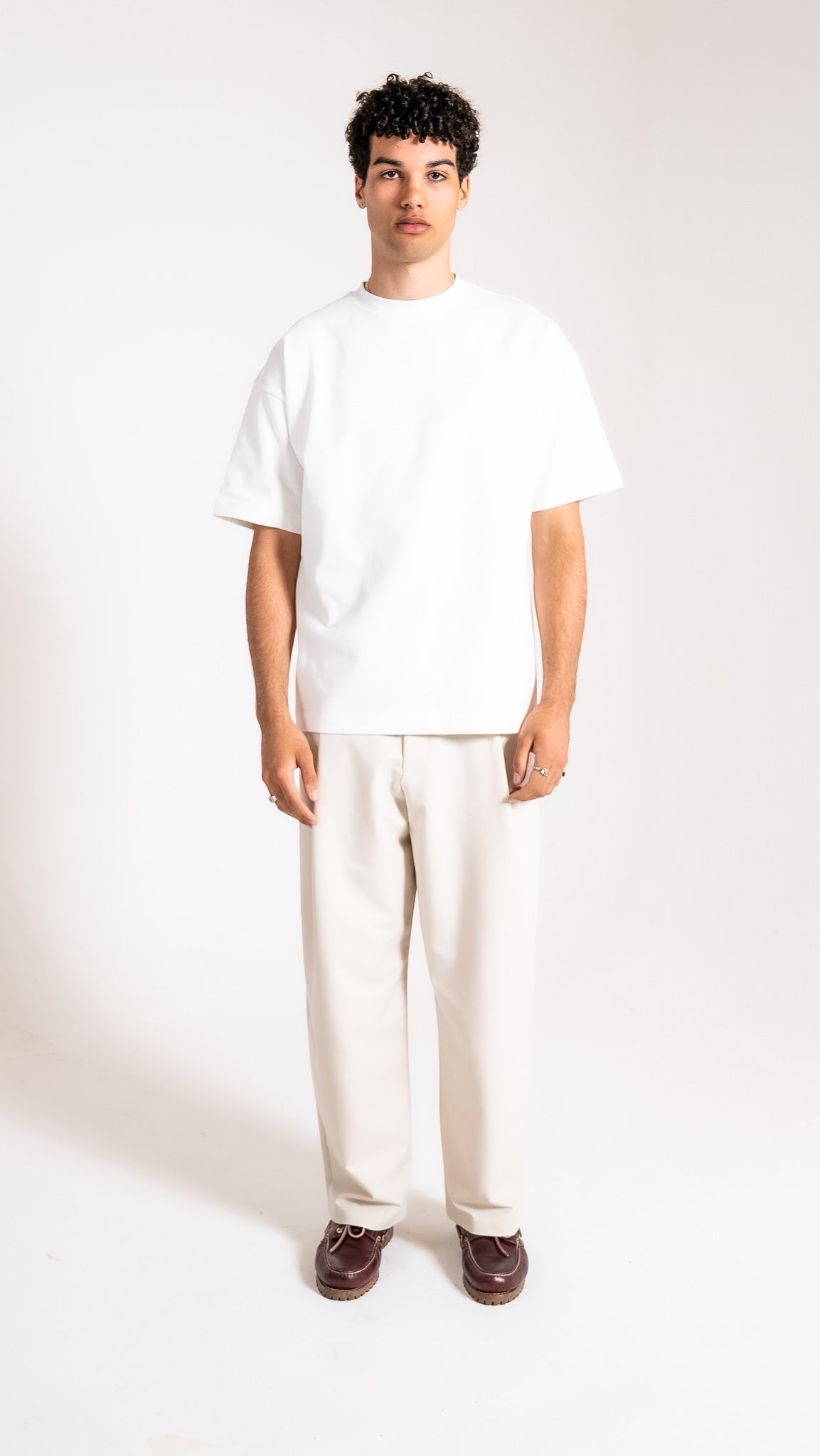 WHITE 'ARTS CLUB MASCOT' T-SHIRT