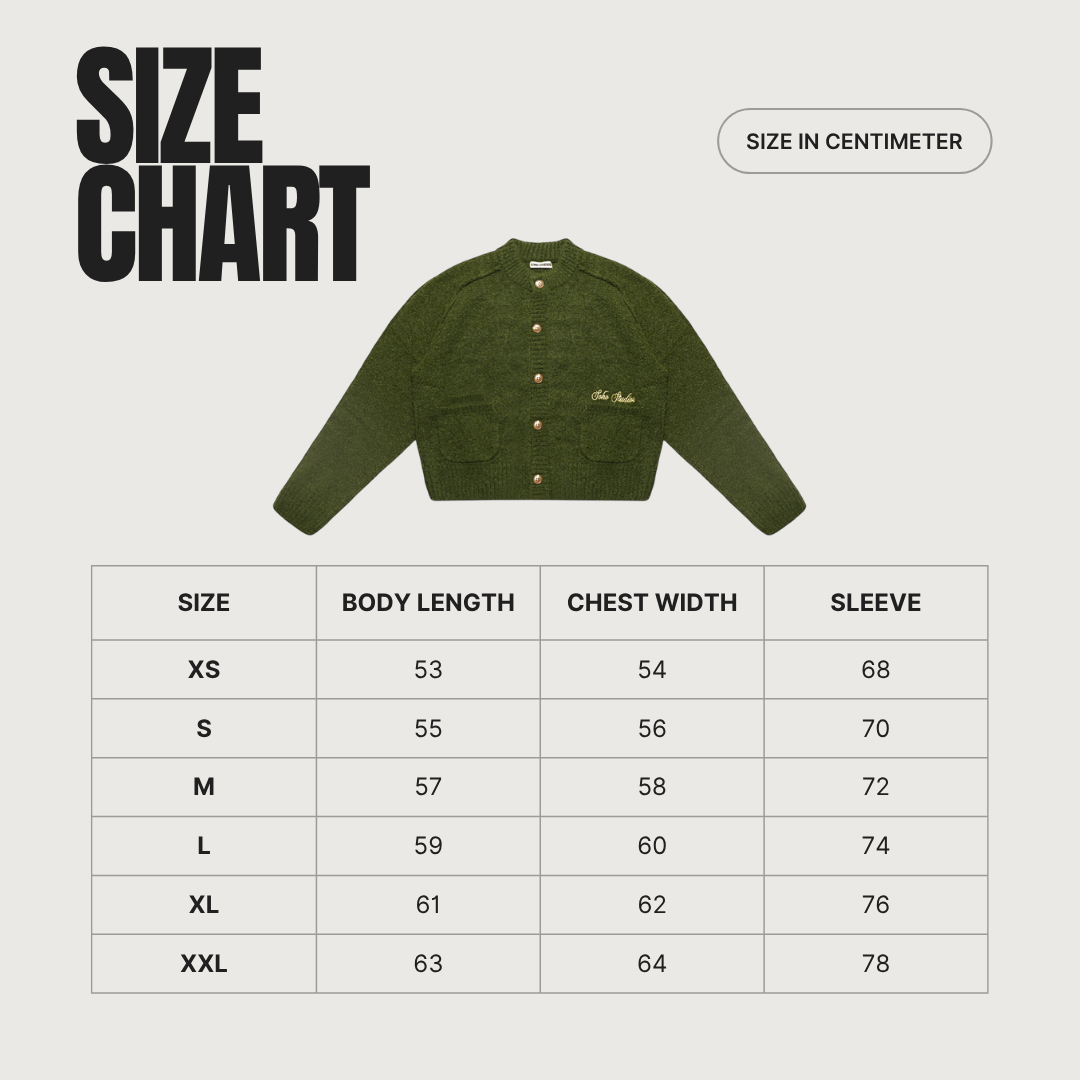 (PRE-ORDER) OLIVE GREEN ALPACA CARDIGAN