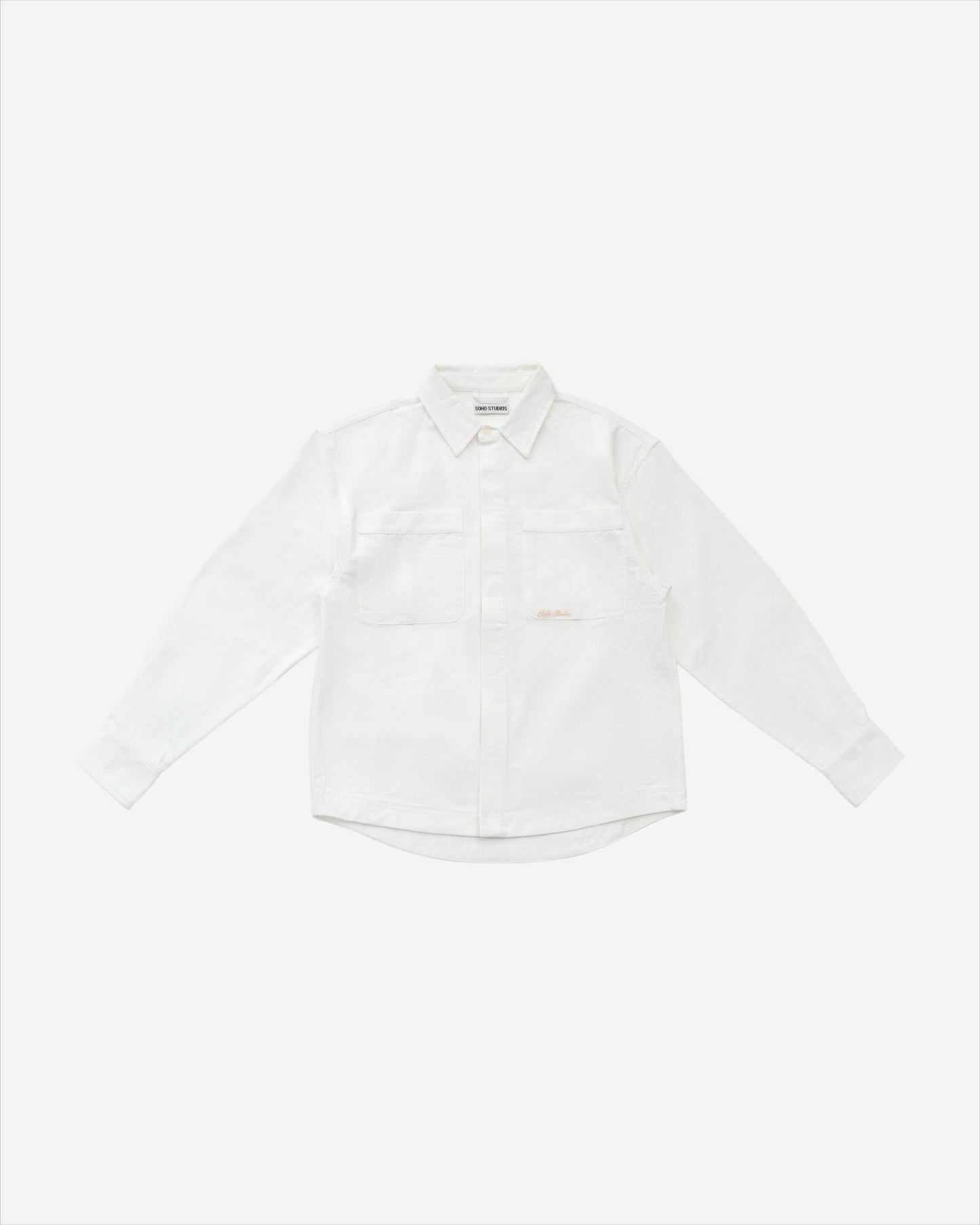 VINTAGE WHITE RIPSTOP OXFORD SHIRT