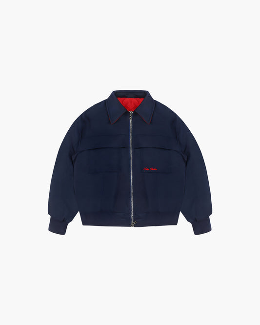 NAVY BOMBER JACKET