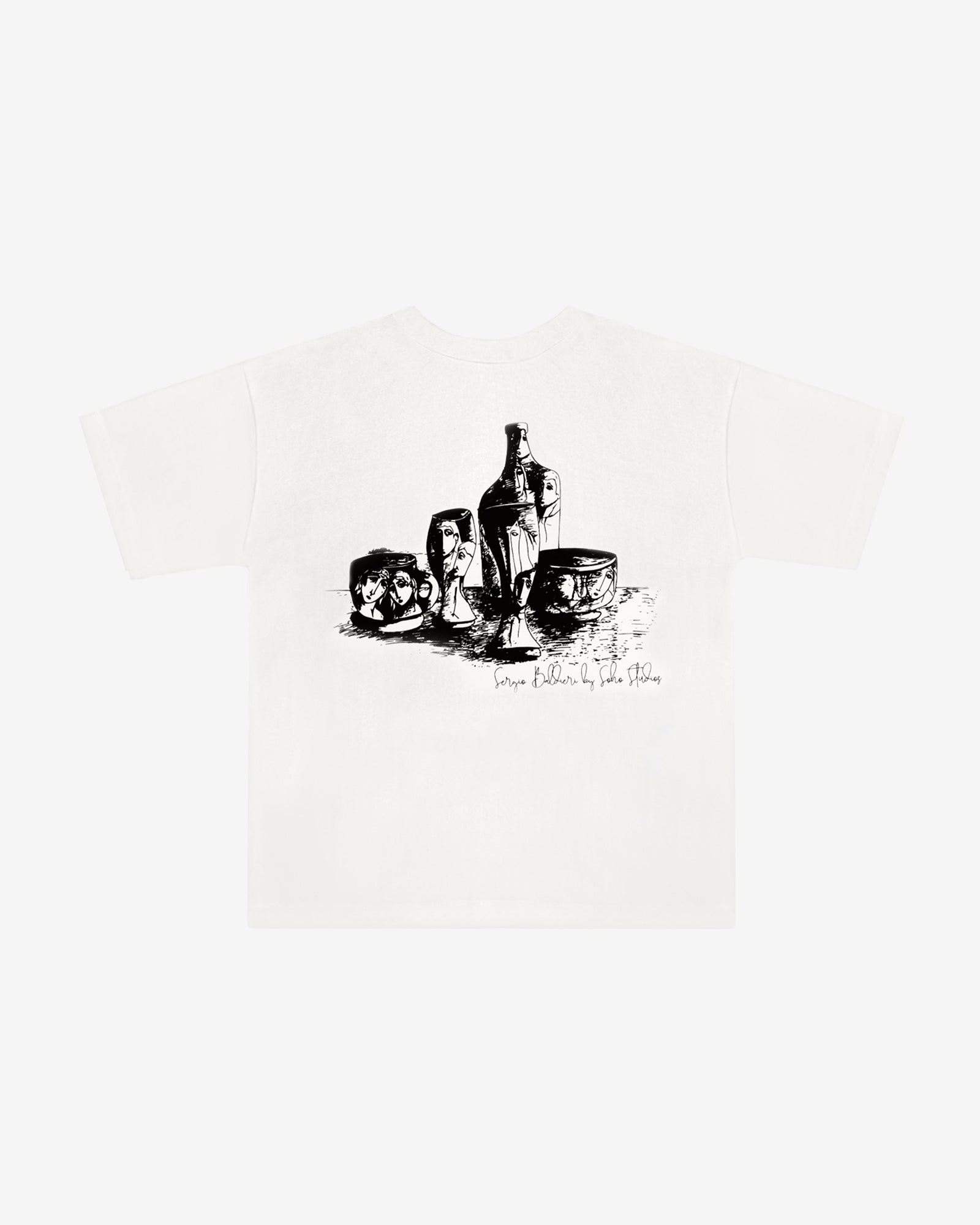 Soho Studio WHITE 'INSIEME BY SERGIO' T-SHIRT