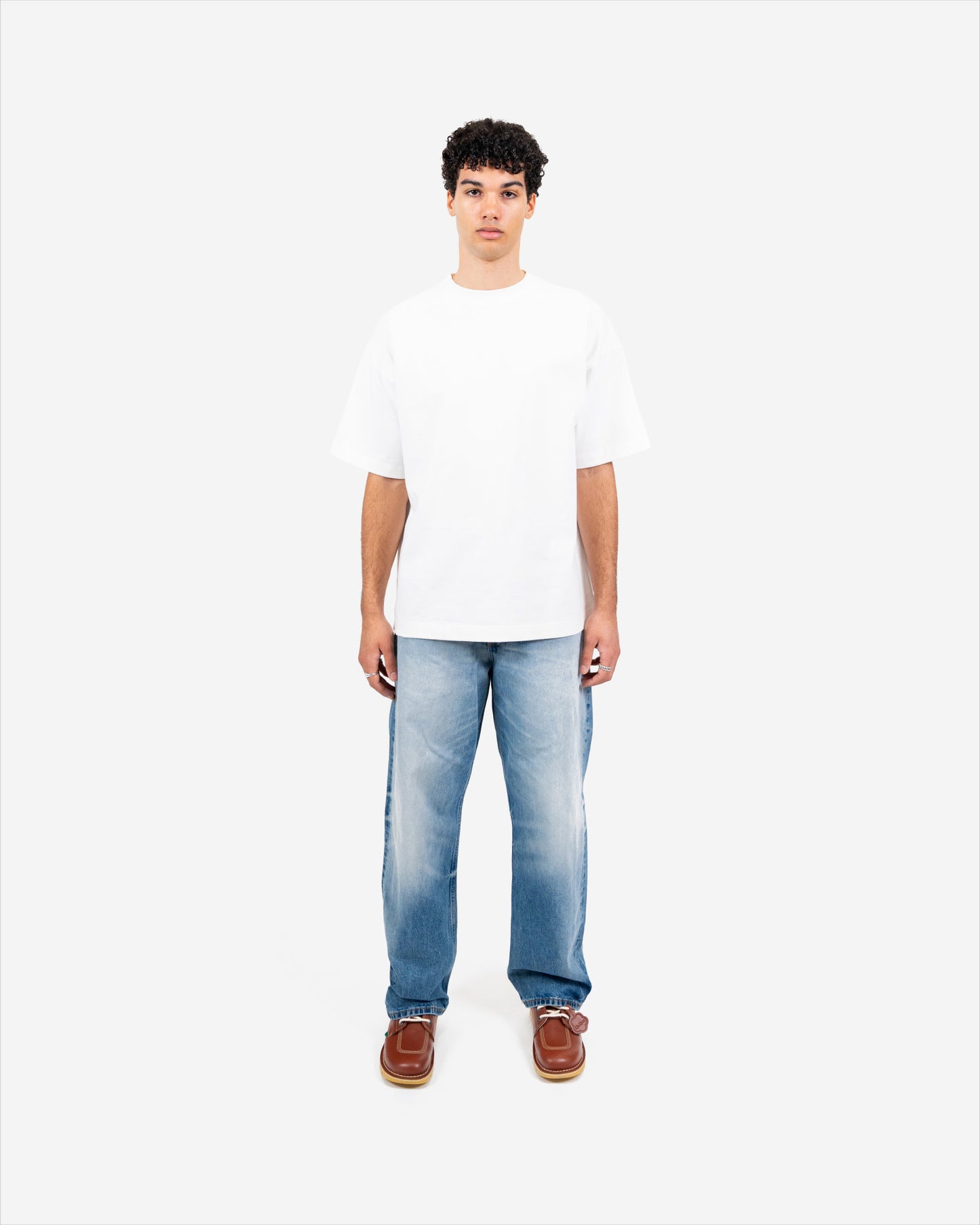 VINTAGE WHITE 'SPOOL' T-SHIRT