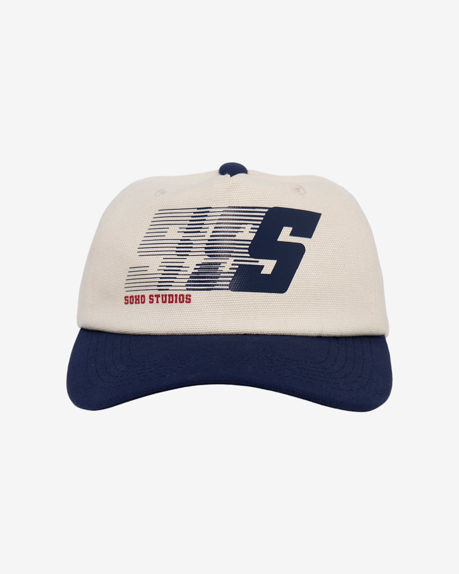 Cap with Soho Studio logo and text on a white background