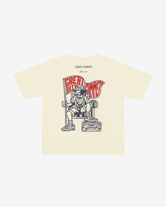 ECRU 'GBS MASCOT' T-SHIRT