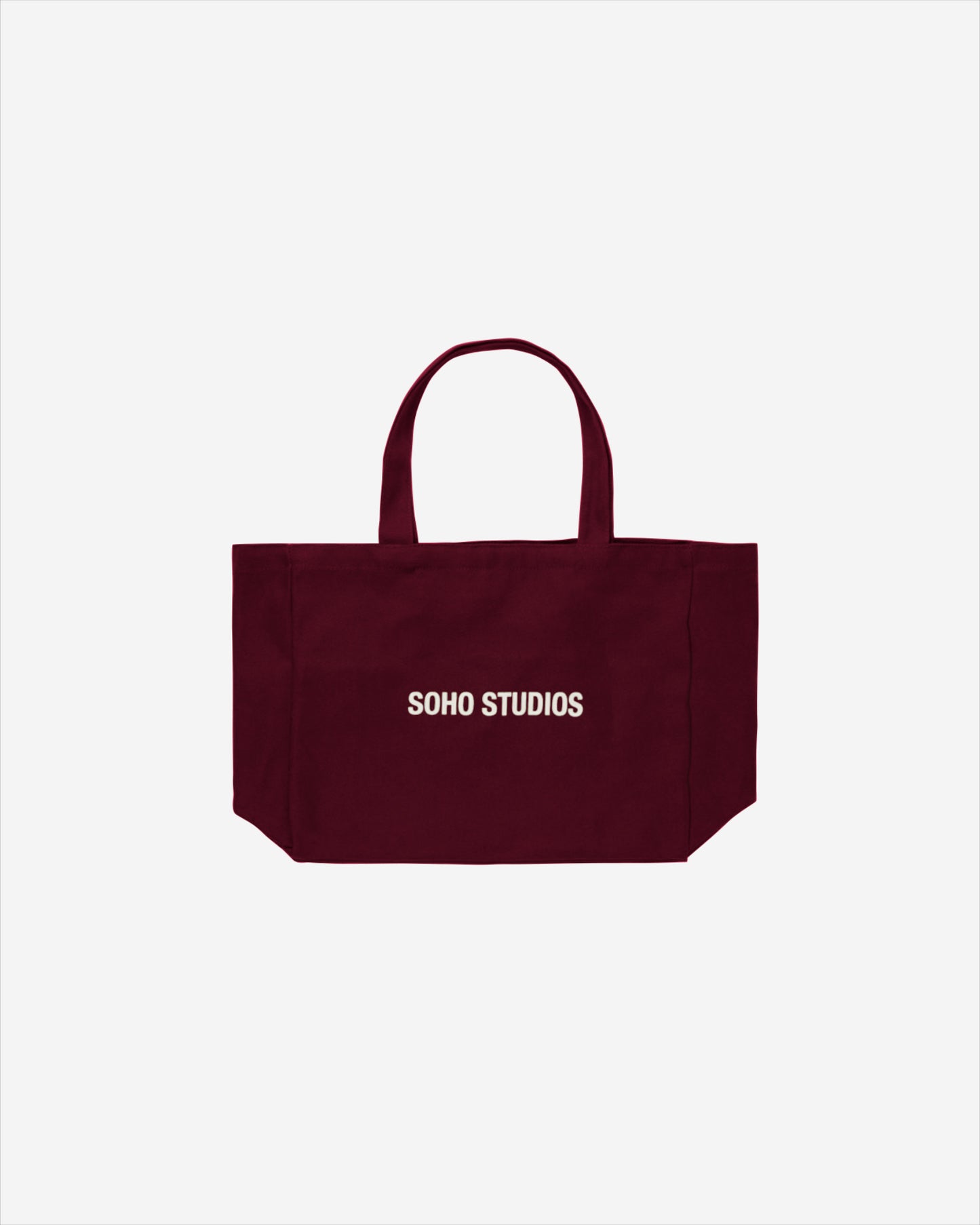 BURGUNDY TOTE BAG