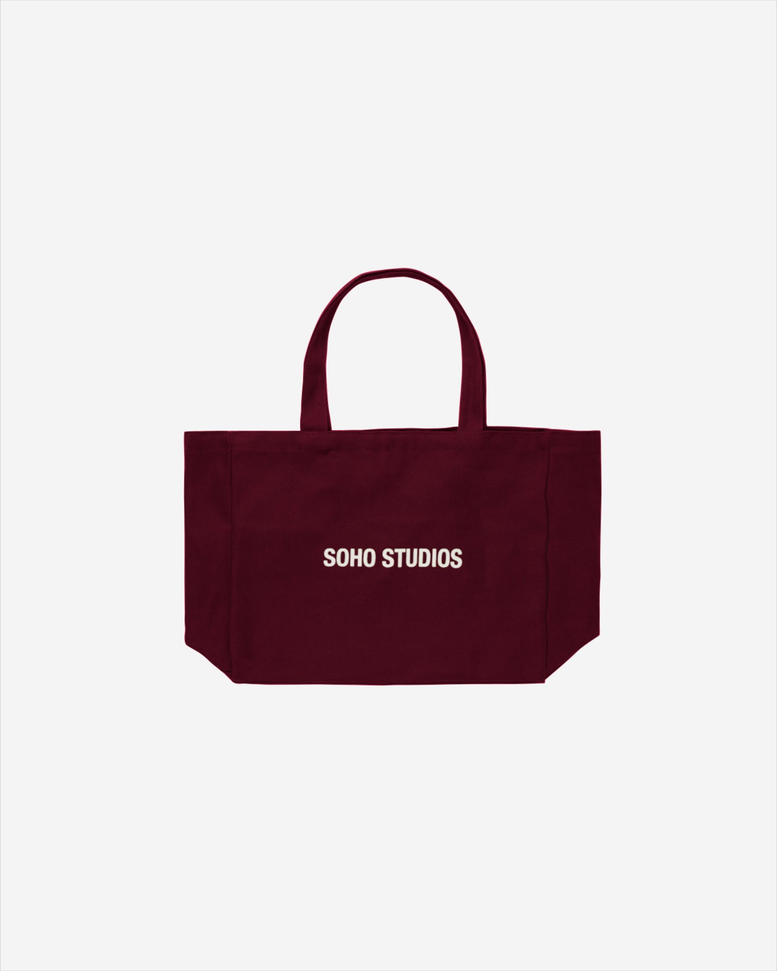 BURGUNDY TOTE BAG